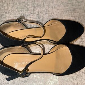 Talbots Black Espadrille Women's Shoes